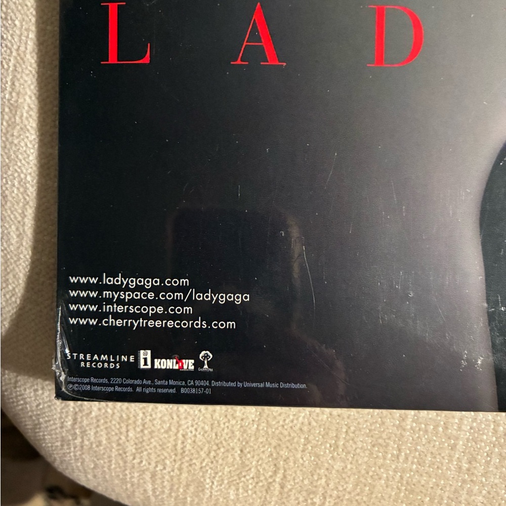 RARE Lady Gaga "The Fame" Translucent Light Blue Vinyl - Limited Edition SEALED - Picture 6 of 8